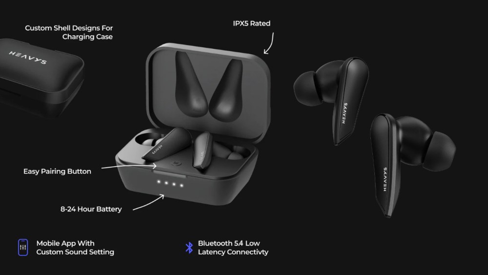 HEAVYS Earbuds 1 🎮 Outrun Gaming HEAVYS Earbuds 1