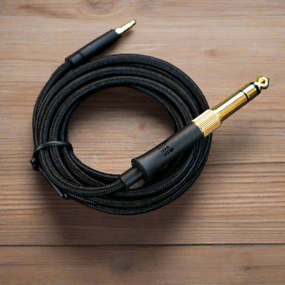 Heavys H1H Headphones + Premium Silver-Coated Aux Cable (Bundle) - Heavys